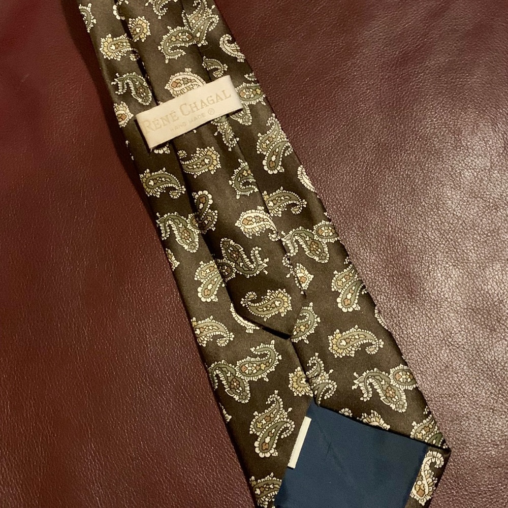Rene Chagal Hand Made Necktie